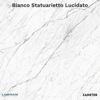 Laminam Bianco Statuarietto Lucidato