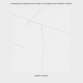 سطح HONEY GALAXY لمغسلة معلقة على الجدار|بالحجم المناسب لحمامك.