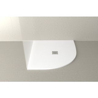 Shower tray, in Angle LOGIC SanyLite Gel coat